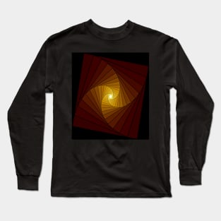 Gold spirals Long Sleeve T-Shirt